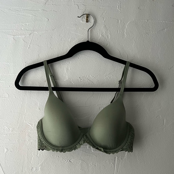 NWOT Aerie Real Sunnie Full Coverage Lightly Lined Blossom Lace Bra 34C - Picture 6 of 12